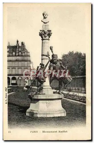 Ansichtskarte AK Paris Monument Raffet Tambour Militaria