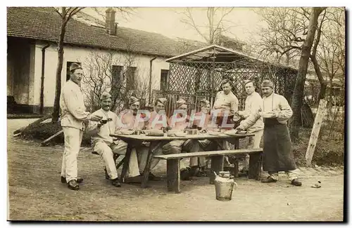 CARTE PHOTO Soldats Militaria