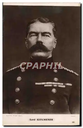 Cartes postales Lord Kitchener Militaria