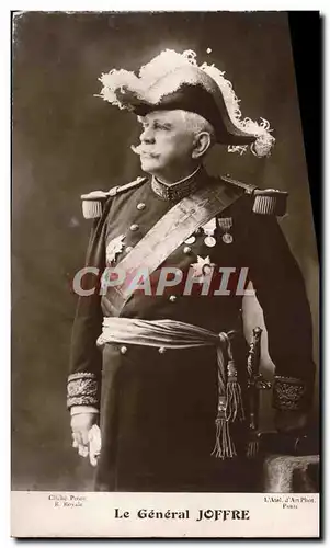 Ansichtskarte AK Le General Joffre Militaria