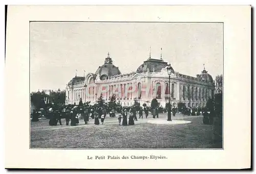Ansichtskarte AK Le Petit Palais des Champs Elysees