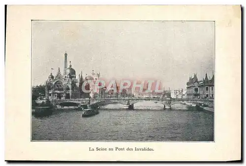 Cartes postales Le Seine au Pont des Invalides