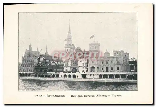 Ansichtskarte AK Palais Etrangers Belgique Norvege Allemange Espagne Paris