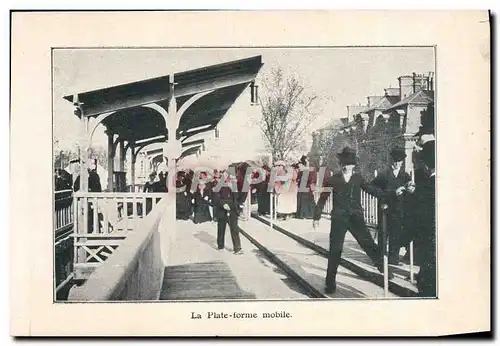 Cartes postales La Plate forme mobile Paris