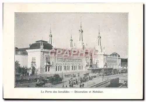 Cartes postales La Porte des Invalides Decoration et Mobilier Paris