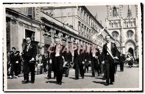 Cartes postales moderne Defile Autorites politiques