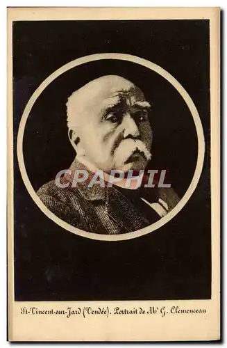 Cartes postales St Vincent sur Jard Portail de G Clemenceau