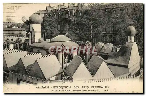 Ansichtskarte AK Paris Exposition des Arts Decoratifs Village du Jouet