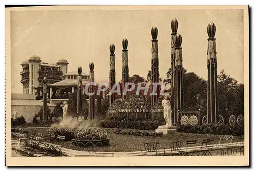 Ansichtskarte AK Exposition Internationale des Arts Decoratifs Paris Decor floral et architectural des jardins Es