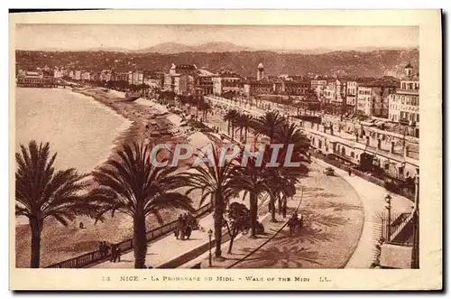 Cartes postales Nice Promenade du Midi