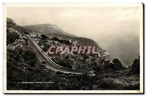 Cartes postales moderne La Cote D&#39Azur Route de la Grande Comiche