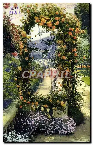 Cartes postales moderne La Cote D&#39Azur Jardin Fleuri