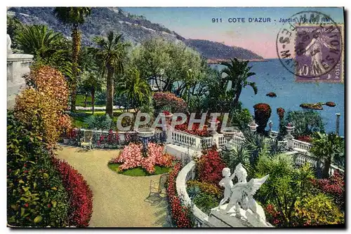 Ansichtskarte AK Cote D&#39Azur Jardin Fleuri