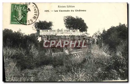 Cartes postales La Cascade Du Chateau Nice