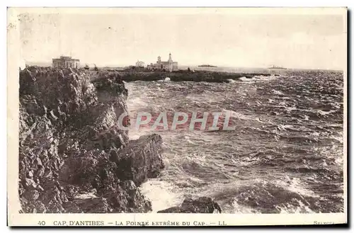 Cartes postales Antibes La Pointe Extreme Du Cap