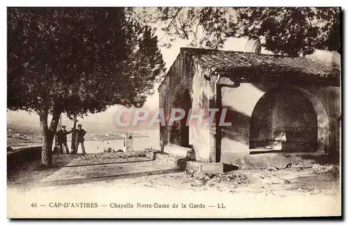 Cartes postales Antibes Chapelle Notre Dame De La Garde