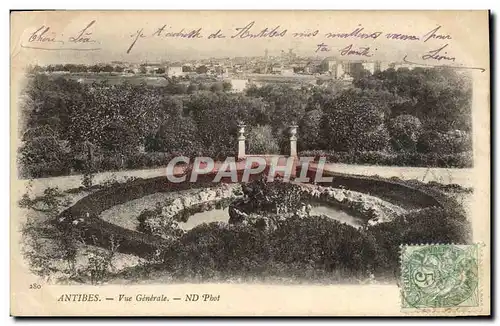 Cartes postales Antibes Vue Generale