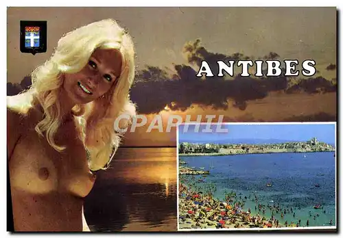 Cartes postales moderne Antibes Cote D&#39Azur French Riviera