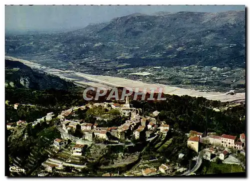 Moderne Karte Aspremont Vue Generale aerienne