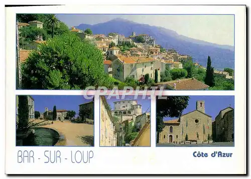 Cartes postales moderne Le Bar Sur Loup Gorges du loup