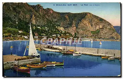 Cartes postales moderne Beaulieu Sur Mer Le Port