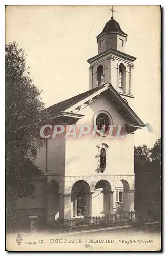 Cartes postales moderne Beaulieu Englise Church