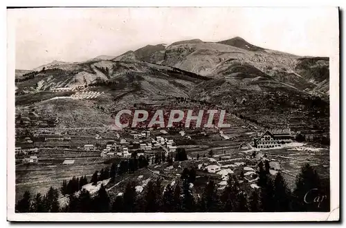 Cartes postales Beuil Le quartier des Laumes et le Mont Mounier