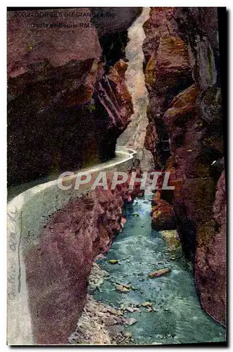 Cartes postales Beuil Gorges du Cians Route de Beuil