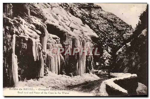 Cartes postales Nice de Beuil Gorges du Cians