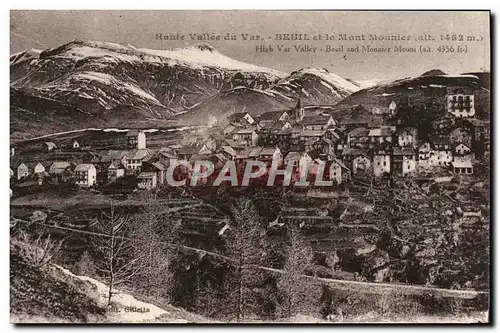 Ansichtskarte AK Beuil et le Mont Monnier