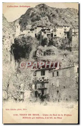 Cartes postales Touet de Beuil Ligne du Sud De la France