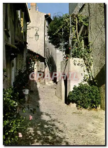 Moderne Karte Cagnes Cote D&#39Azur Une Vieille Rue Dans le Haut De Cagnes