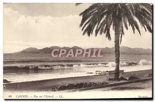 Cartes postales Cannes Vue Sur L&#39Esterel