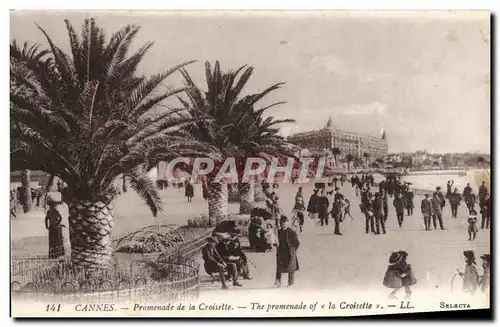 Cartes postales Cannes Promenade de la Croisette