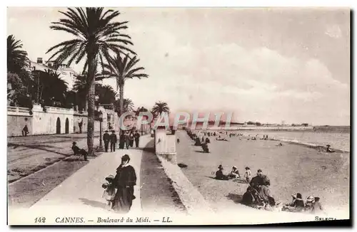 Ansichtskarte AK Cannes Boulevard du Midi