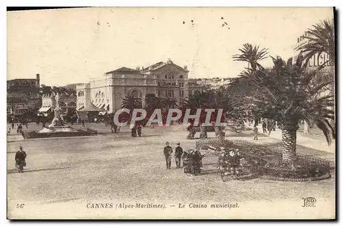 Cartes postales Cannes Le Casino Municipal