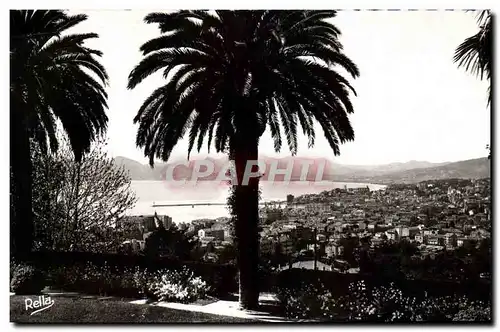 Moderne Karte Cannes Vue Generale