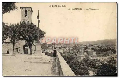 Cartes postales Cannes La Terrasse
