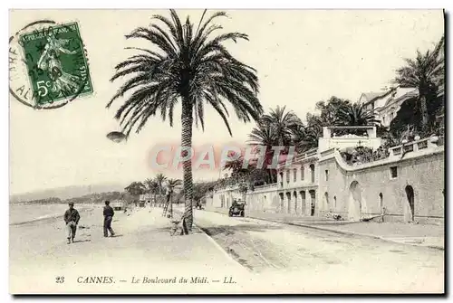 Ansichtskarte AK Cannes Le Boulevard du Midi