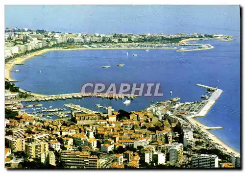 Cartes postales moderne Cannes Le Suquet Le port