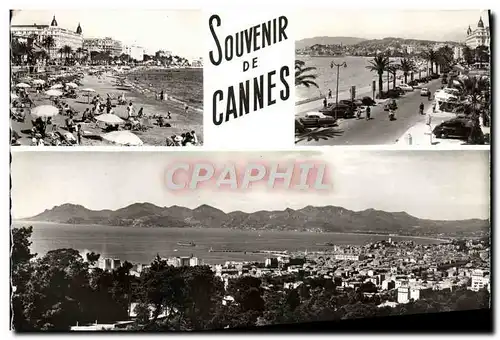 Cartes postales moderne Cannes Souvenir