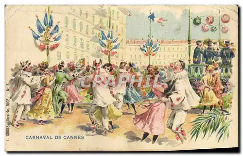 Cartes postales Cannes Carnaval