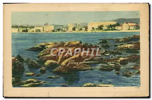 Cartes postales Cannes Les grands hotels