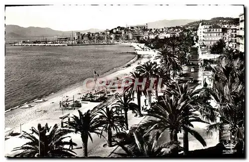 Cartes postales Cannes Promenade de la Croisette et le Suquet