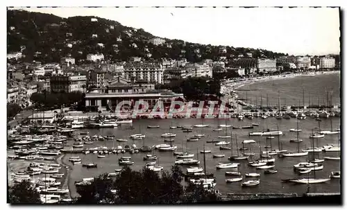 Cartes postales Cannes Le Port Le casino Bateaux