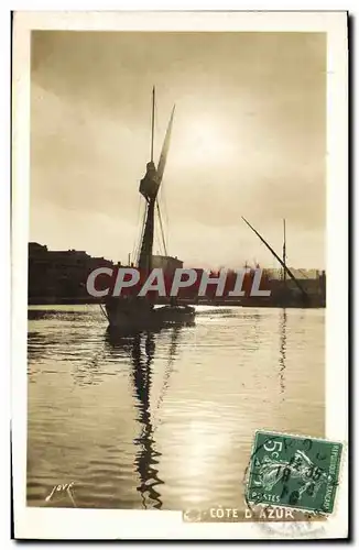 Cartes postales Cannes Bateau