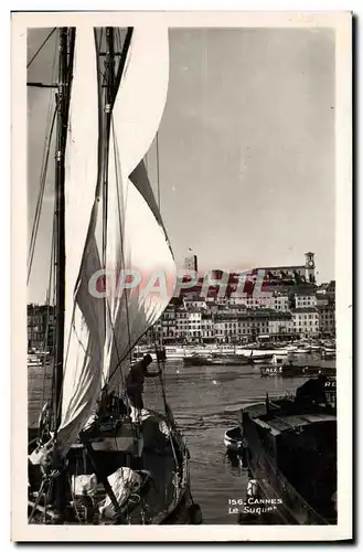 Cartes postales Cannes Suquet Bateau