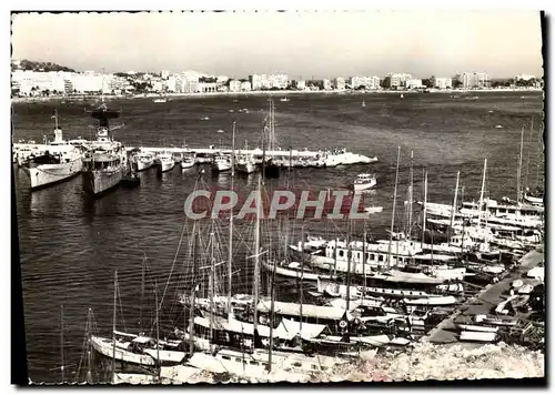 Cartes postales moderne Cannes Yachts au port Bateaux