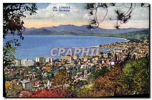 Cartes postales Cannes Vue Generale