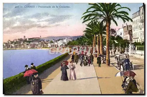 Cartes postales Cannes Promenade de la Croisette